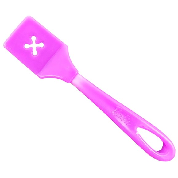 Barbie Doll Purple Spatula Kitchen Cooking Accessory - Picture 2 of 5